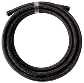 <strong>100 Series Stainless Steel Braided Hose -6AN - Black</strong><br />3 Metre Length
