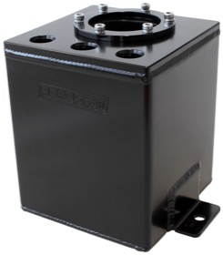 <strong>Single EFI Pump Surge Tank - Black</strong><br />Use With AF49-1014 Fuel Pump
