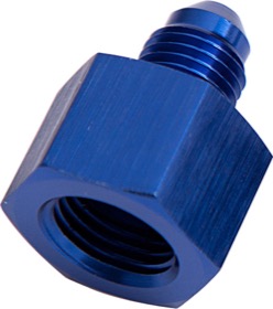 <strong>AN Flare Reducer Female/Male -16AN to -12AN </strong><br />Blue Finish
