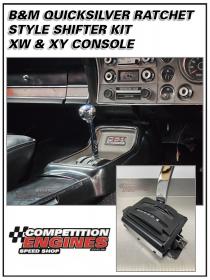 B&M Quicksilver Ratchet Style Shifter Kit XW & XY Console